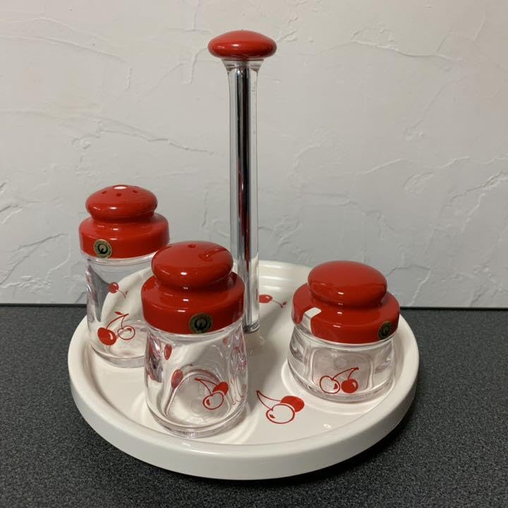 【1970s USA vintage】カスターセット　レトロ　 調味料入れ 1970s USA vintage】カスターセット レトロ 調味料入れ ☆調味料